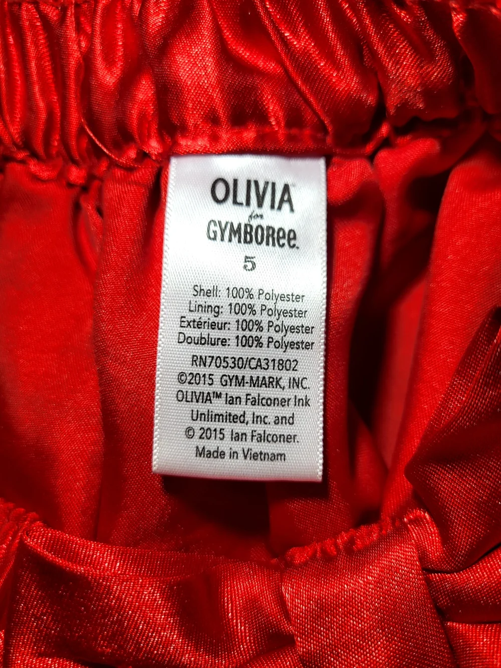 Gymboree Red Tulle Bow Skirt